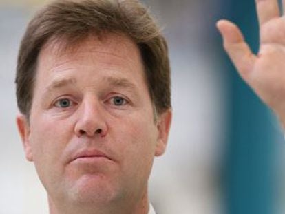 Nick Clegg, es el l&iacute;der de los Liberal-Dem&oacute;cratas brit&aacute;nicos.