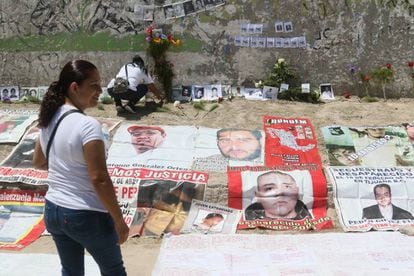 Los familiares de desaparecidos realizan una b&uacute;squeda en Tijuana.