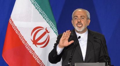 El ministro de Exteriores iran&iacute;, Mohammad Javad Zarif. 