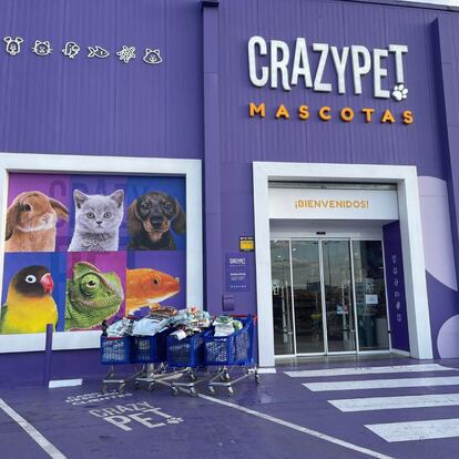 Imagen de un establecimiento de la cadena CrazyPet.