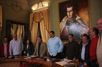 Un acto del Gobierno de Maduro el 22 de diciembre