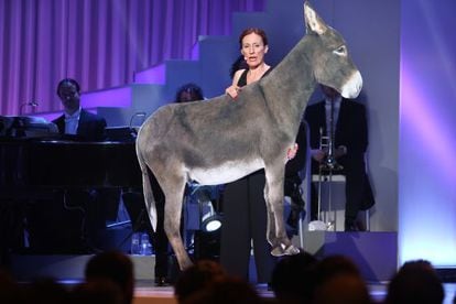 Susi Sánchez, durante la gala de los premios Max.