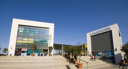 Centro comercial La Maquinista en Barcelona