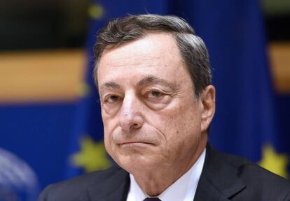 El presidente del BCE, Mario Draghi
