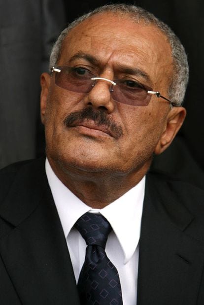 El presidente de Yemen, Ali Abdalá Saleh, en una foto de abril de este año.