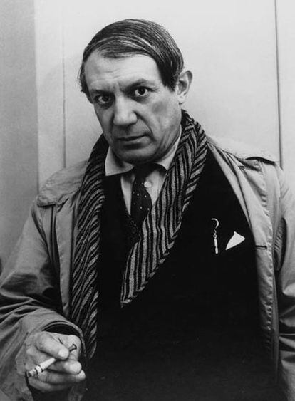 El pintor Pablo Ruiz Picasso, en 1935.