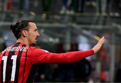 Ibrahimovic, con el Milan.
