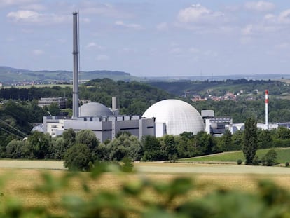 Planta nuclear en Neckarwestheim (Alemania)