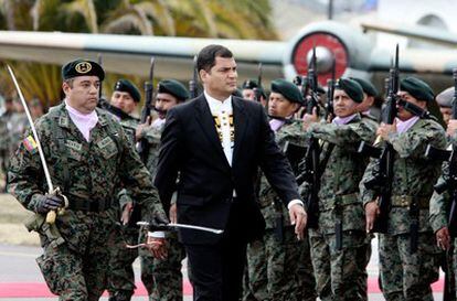 El presidente ecuatoriano, Rafael Correa, en una fotografía de archivo en Quito.