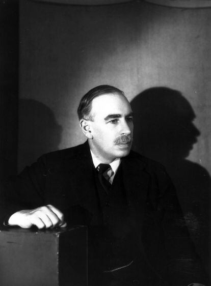 John Maynard Keynes, en una imagen de 1938 (fecha aproximada).