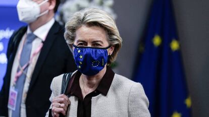 Presidenta de la Comisión Europea, Ursula von der Leyen.