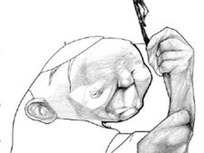 Caricatura del Papa