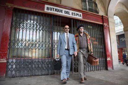 Manuel Manquiña y Karra Elejalde, en 'Rey gitano'.