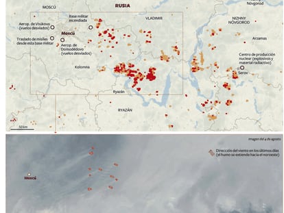 Incendios en Rusia