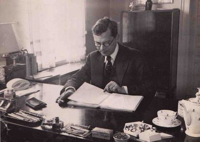 El alemán Hans Fallada, en una imagen de archivo.