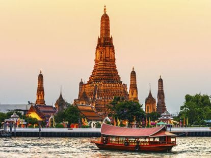 El templo budista Wat Arun, en Bangkok.