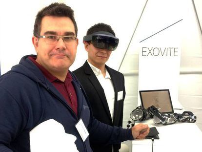 Juan Monzón, consejero delegado de Exovite, empresa española de innovación en la salud, en Bruselas.