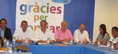 González Pons preside la reunión del PPCV.