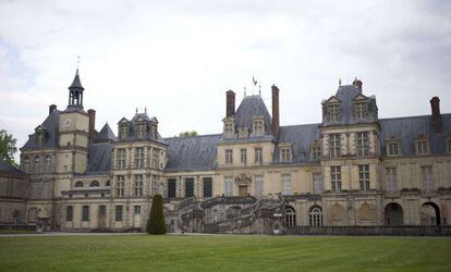 Castillo de Fontainebleau (Francia) donde se robaron quince piezas de valor incalculable.