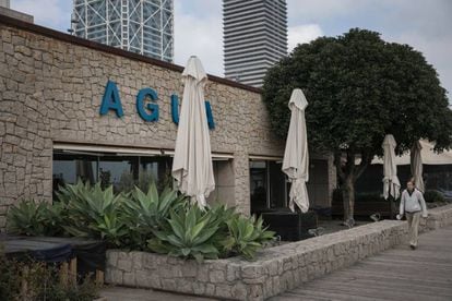 El restaurant Agua tancat.