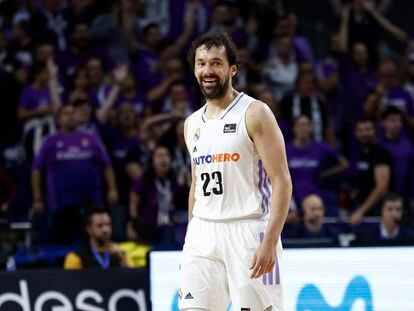 El jugador del Real Madrid Sergio Llull.