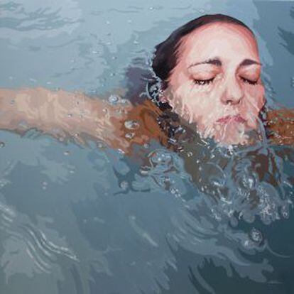 Cuadro de la serie 'Frágiles', de Rosana Martos Sitcha.