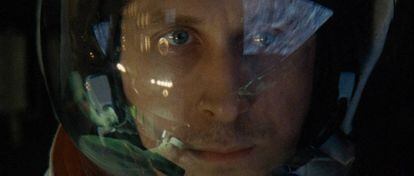 Gosling, en un fotograma de 'First Man'.