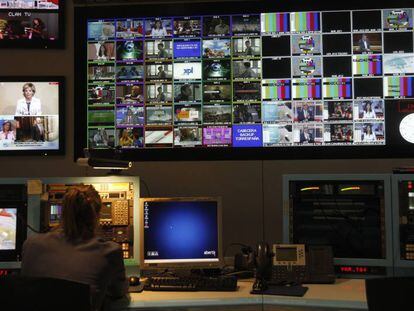 Control de emisiones de televisi&oacute;n de Cellnex en Torrespa&ntilde;a. 