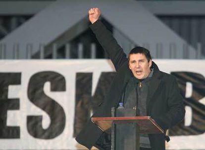 Otegi, en enero de 2006.