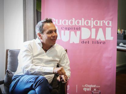 El alcalde de Guadalajara, Pablo Lemus, durante la entrevista con EL PAÍS, este sábado.