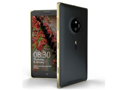 Lumia 830 y Lumia 930 reciben nuevas ediciones en color dorado