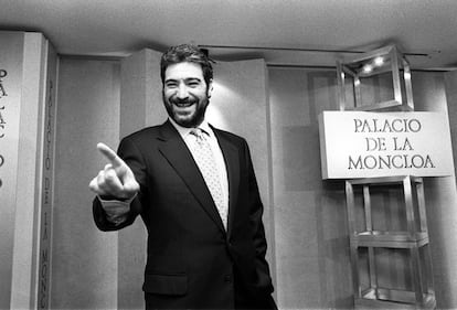 Miguel Ángel Rodríguez, en marzo de 1997, cuando el Gobierno anunció que desclasificaría los papeles del Cesid sobre la guerra sucia del GAL.