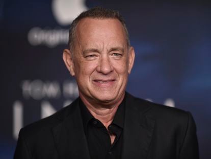 Tom Hanks en el estreno de 'Finch', el 2 de noviembre de 2021 en Hollywood, California.