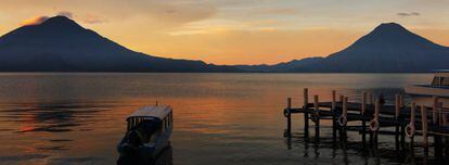 El lago Atitl&aacute;n, en Guatemala, es uno de los principales destinos tur&iacute;sticos del pa&iacute;s. 