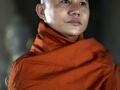 Ashin Wirathu, líder de los budistas de Myanmar.