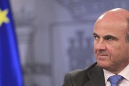 El ministro de Economía y Competitividad, Luis de Guindos.