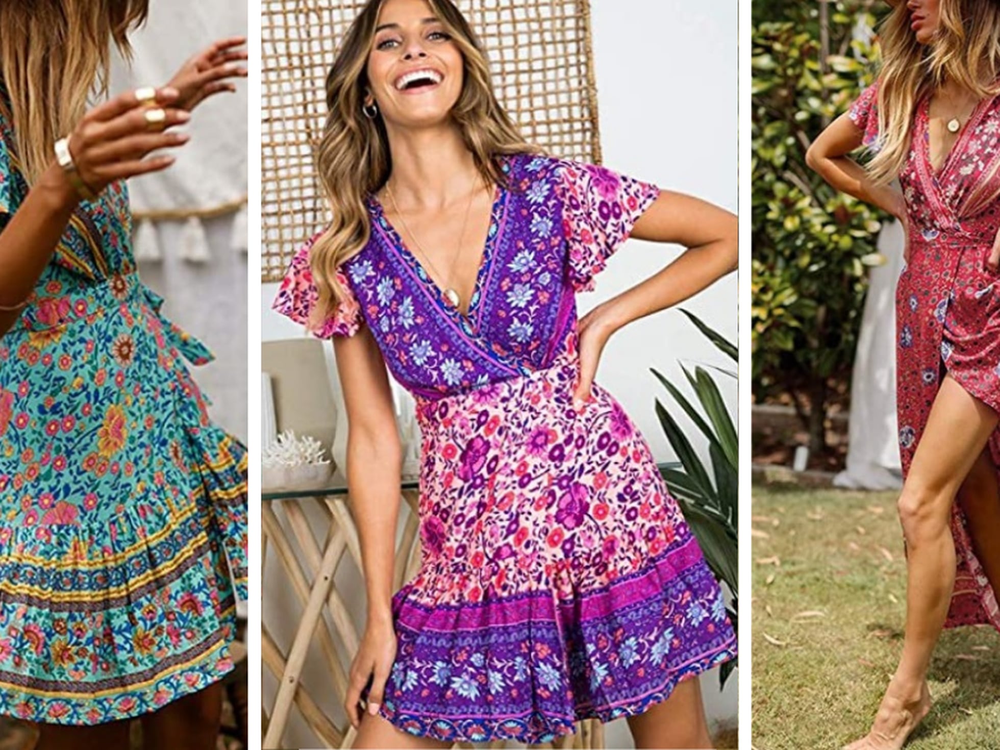 Vestidos Casuales De Verano Para Mujer Ropa De Moda Casual Corta Estampado