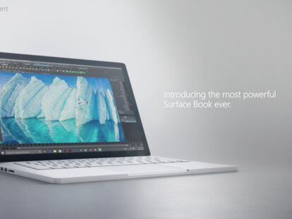 Surface Book i7, el portátil con Windows 10 con más potencia y batería