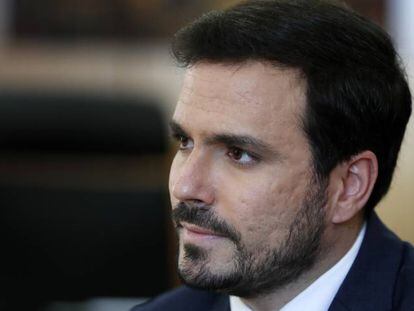 Alberto Garzón, ministro de Consumo. 