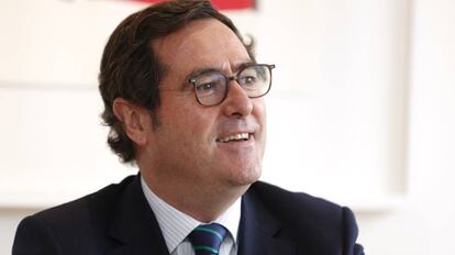Antonio Garamendi, presidente de CEOE.