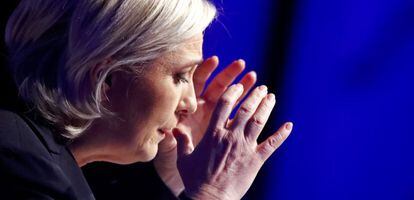La presidenta del Partido Nacional franc&eacute;s, Marine Le Pen.