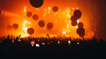 Imagen del concierto del dúo británico The Chemical Brothers en el festival Sónar 2022

18/06/2022