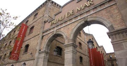 El Palau de Mar donde está instalado el Museo de Historia de Cataluña.