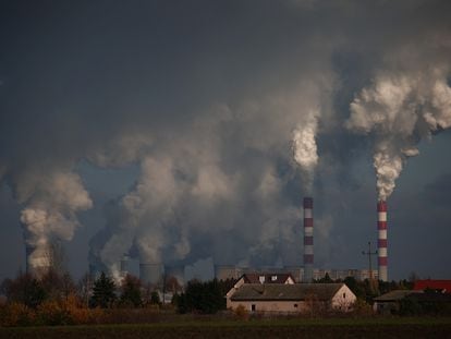 La mayor planta de carbón de Europa, en Bełchatów (Polonia), en noviembre del año pasado.