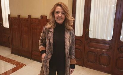 La portavoz del PP en la Junta General del Principado de Asturias, Teresa Mallada.