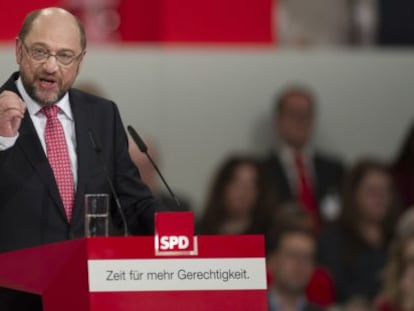 Martin Schulz, expresidente del Parlamento Europeo y l&iacute;der de SPD. 