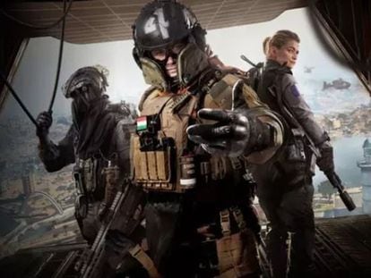 Imagen del videojuego de acción Call of Duty, de Activision.