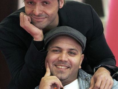 Adán Latino y Pedro Aldimayo se conocieron en el metro.