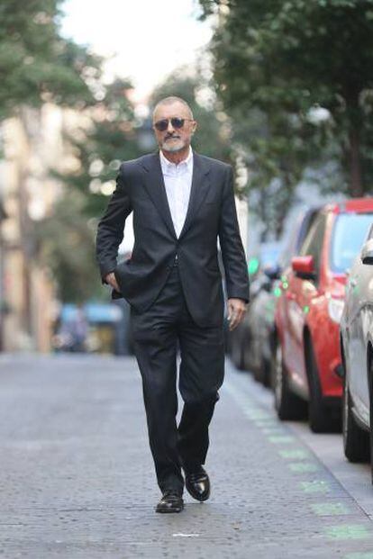 Arturo-Pérez Reverte, a principios de octubre en Madrid.