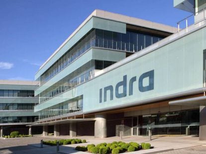 Sede de Indra en Madrid.